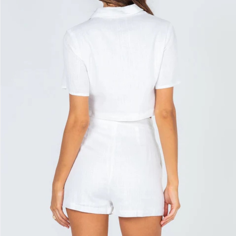 Addison Set White Women's Shorts princess Polly - Picture 6 of 9